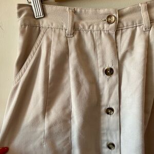 Penman’s Vintage Beige Button Up Maxi Skirt S